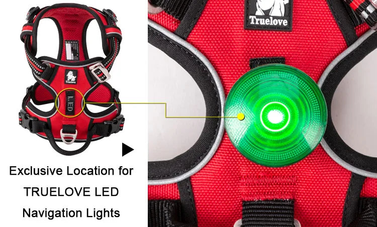 Zavero™ Reflective Dog Vest Harness — Safe Walking & Running