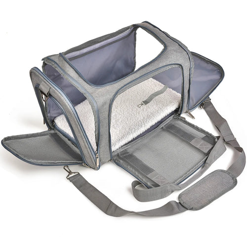 Zavero™ Airline-Approved Carrier — Soft Travel Bag for Pets
