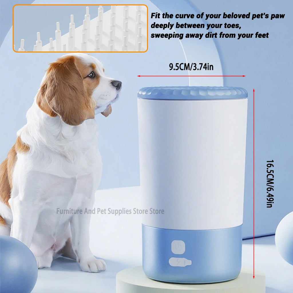 Zavero™ Electric Paw Washer — Quiet Waterproof Foot Cleaner