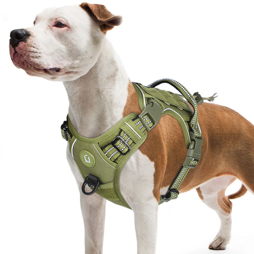 Zavero™ Tactical Dog Harness — Military-Grade Breathable Vest