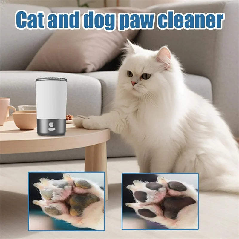 Zavero™ Auto Paw Cleaner — USB Rechargeable Silicone Washer