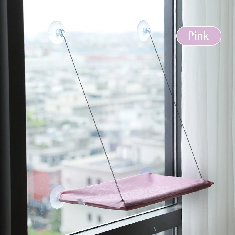 Zavero™ Window Hammock Cat Bed — 20KG Sunny Seat for Large Cats