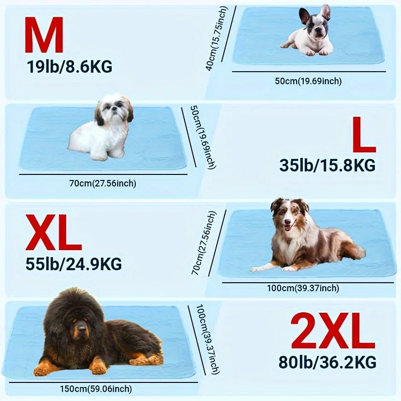 Zavero™ Ice-Cool Cooling Mat — Summer Comfort for All Pets