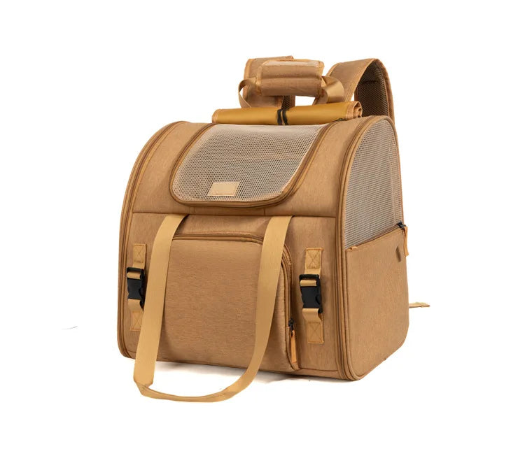 Portable Cat Backpack Expandable Large Capacity Pet Backpack Foldable