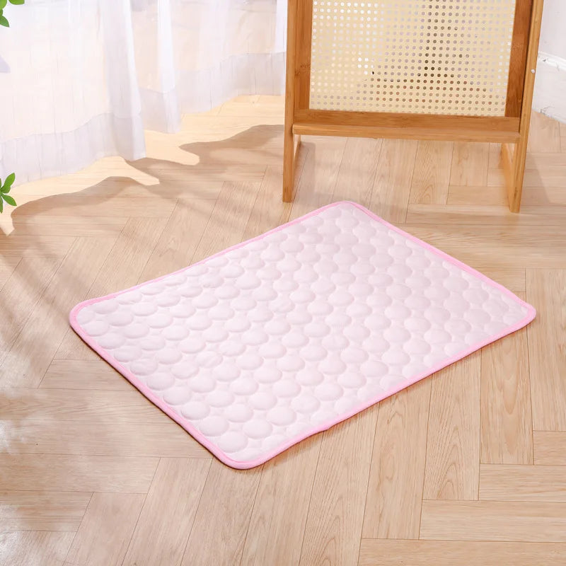 Zavero™ Summer Cooling Cat Sofa — Ice Pad Nest for Small Pets