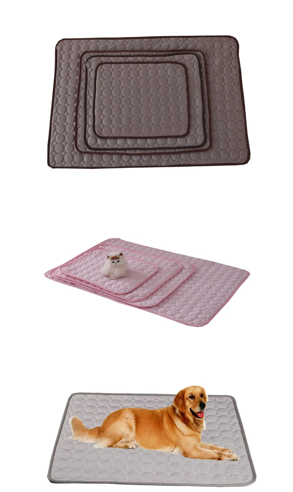 Zavero™ Extra-Large Cooling Mat — Ice Pad Sofa for Dogs & Cats