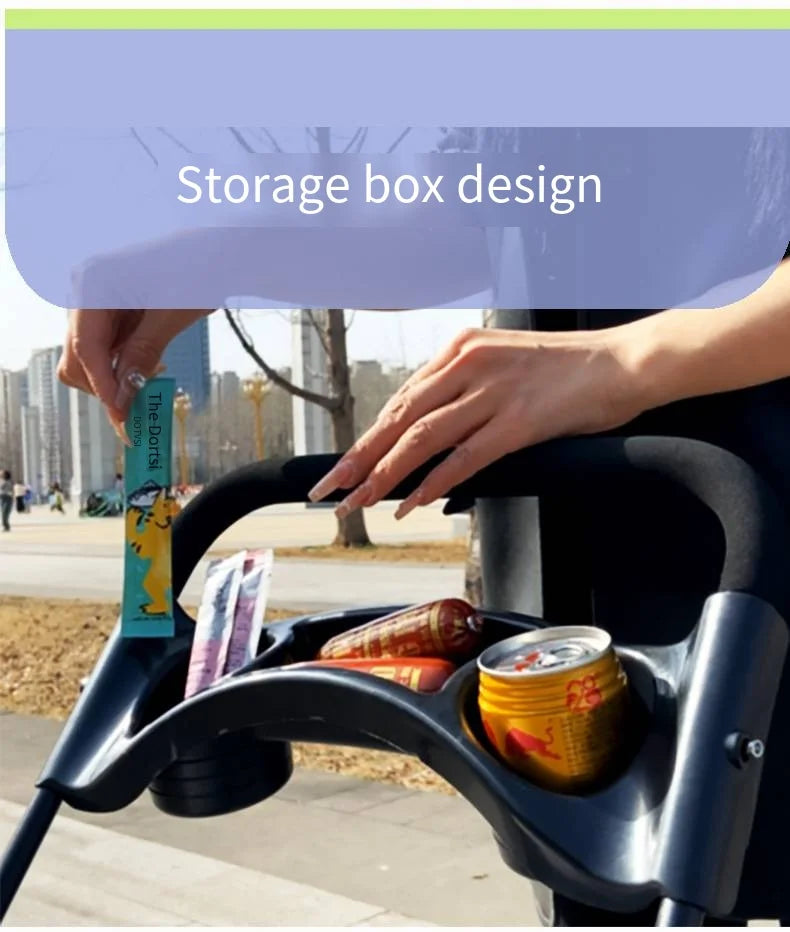 Hot Selling Lightweight Pet Cart for Cats Dogs Carts Foldable for Outdoor Use 2 In 1 Pet Strollers Increase Cabin Size