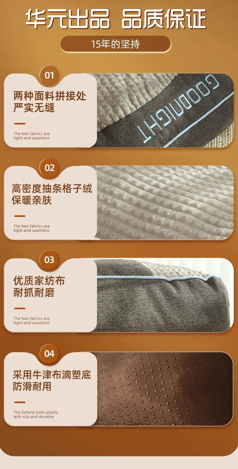 Zavero™ Winter Warm Pet Nest — Plush Sleeping Mat All Sizes