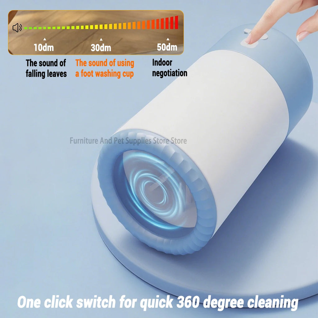 Zavero™ Electric Paw Washer — Quiet Waterproof Foot Cleaner