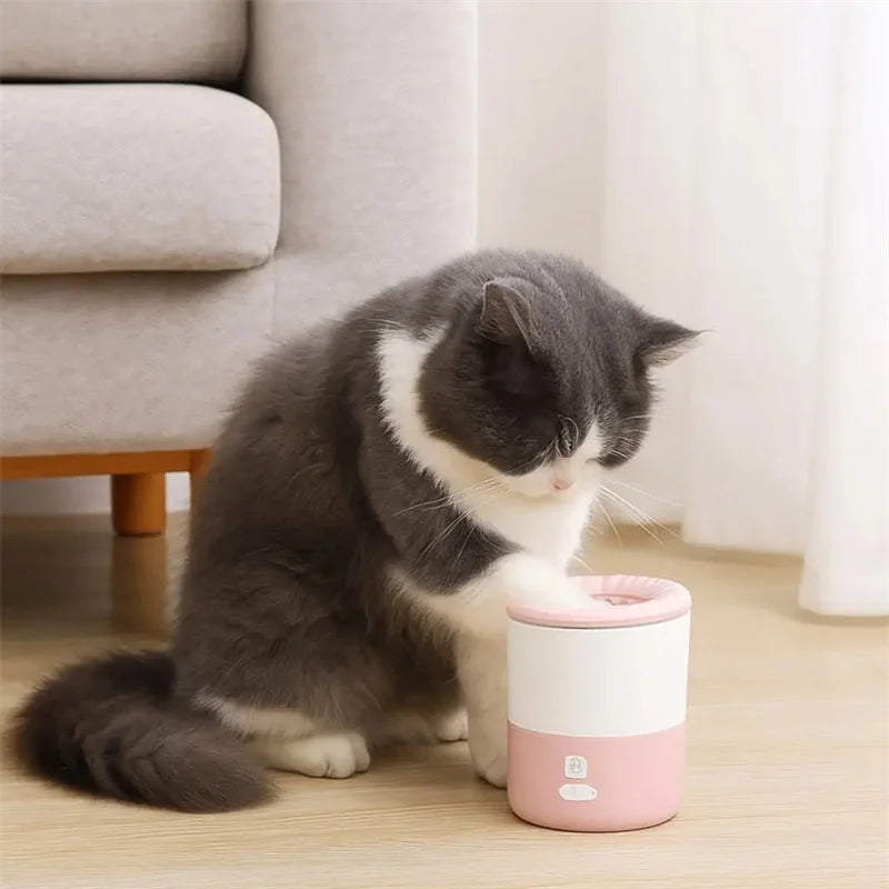 Zavero™ Auto Paw Cleaner — USB Rechargeable Silicone Washer