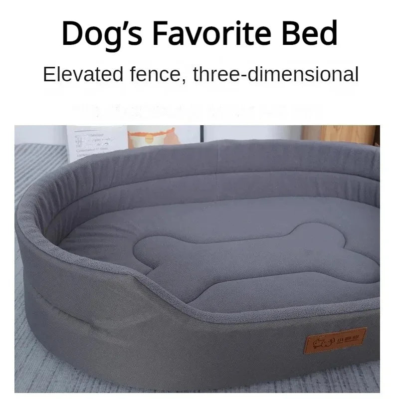 Zavero™ Fluffy Pet Bed Cushion — Warm Sofa Mat for All Sizes