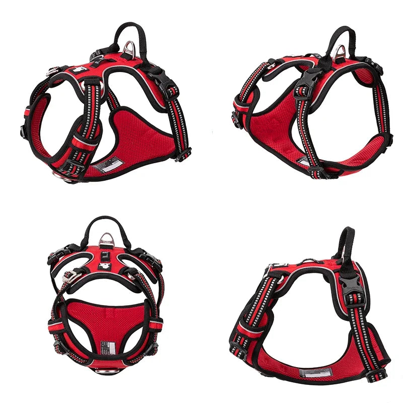 Zavero™ Reflective Dog Vest Harness — Safe Walking & Running