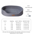 Zavero™ Fluffy Pet Bed Cushion — Warm Sofa Mat for All Sizes