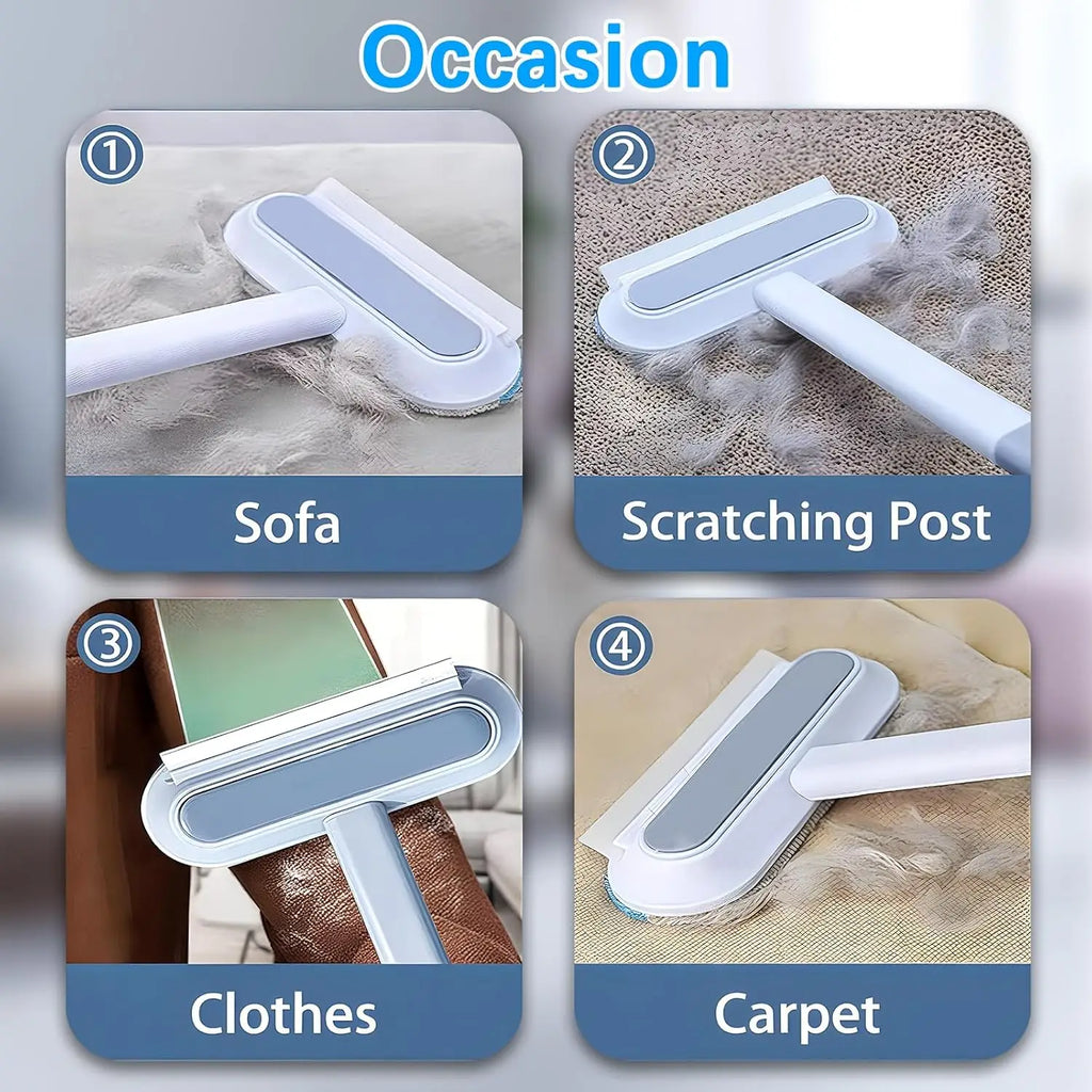 Pet Furniture Hair Remover,Suitable For Sofas,Carpets,Clothes, Bedding,Reusable And Washable Multifunctional Cleaning Brush ﻿