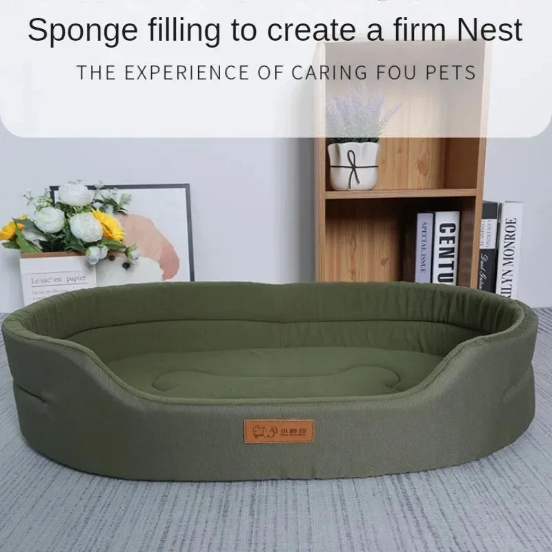 Zavero™ Fluffy Pet Bed Cushion — Warm Sofa Mat for All Sizes