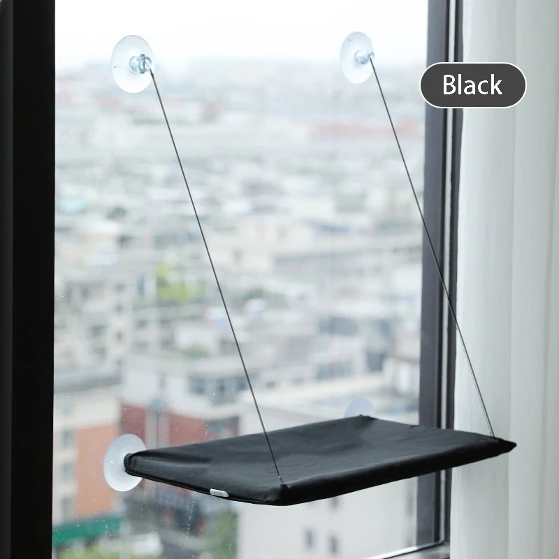 Zavero™ Window Hammock Cat Bed — 20KG Sunny Seat for Large Cats