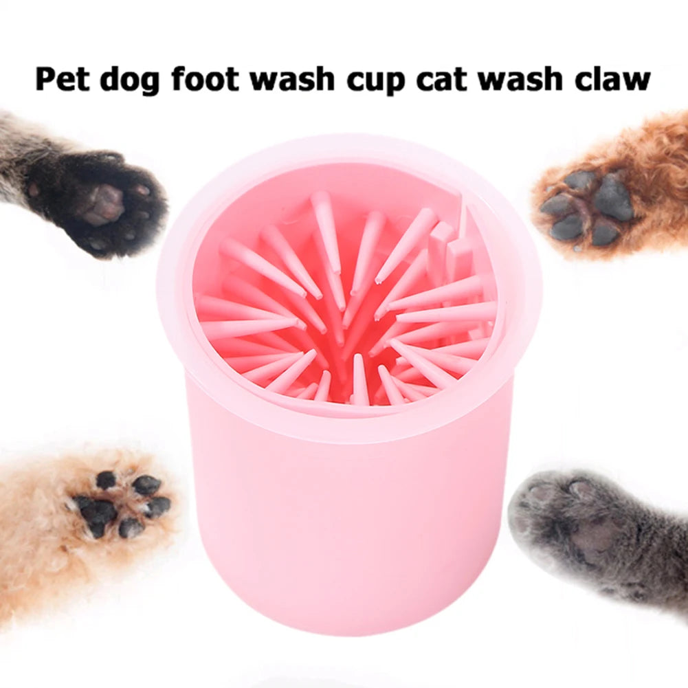 Zavero™ Portable Paw Wash Cup — Soft Silicone Feet Cleaner
