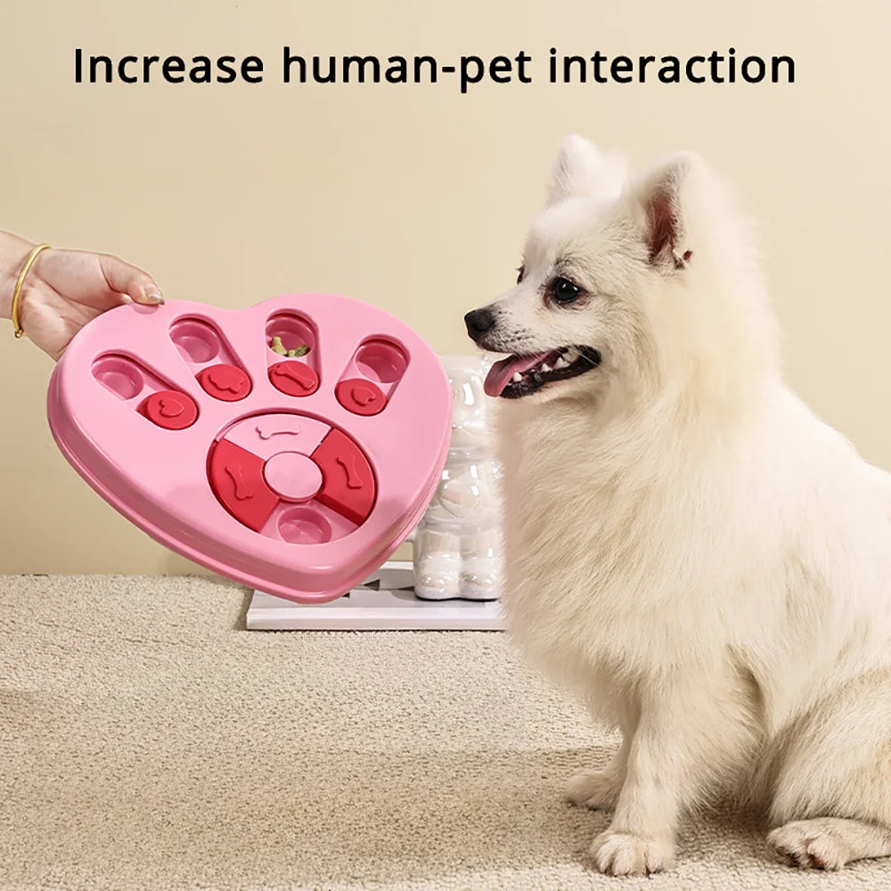Dog Treat Dispensing Toy For Mental Stimulation Slow Feeding Interactive Dog Puzzle Toy Small Medium Dogs Training Game