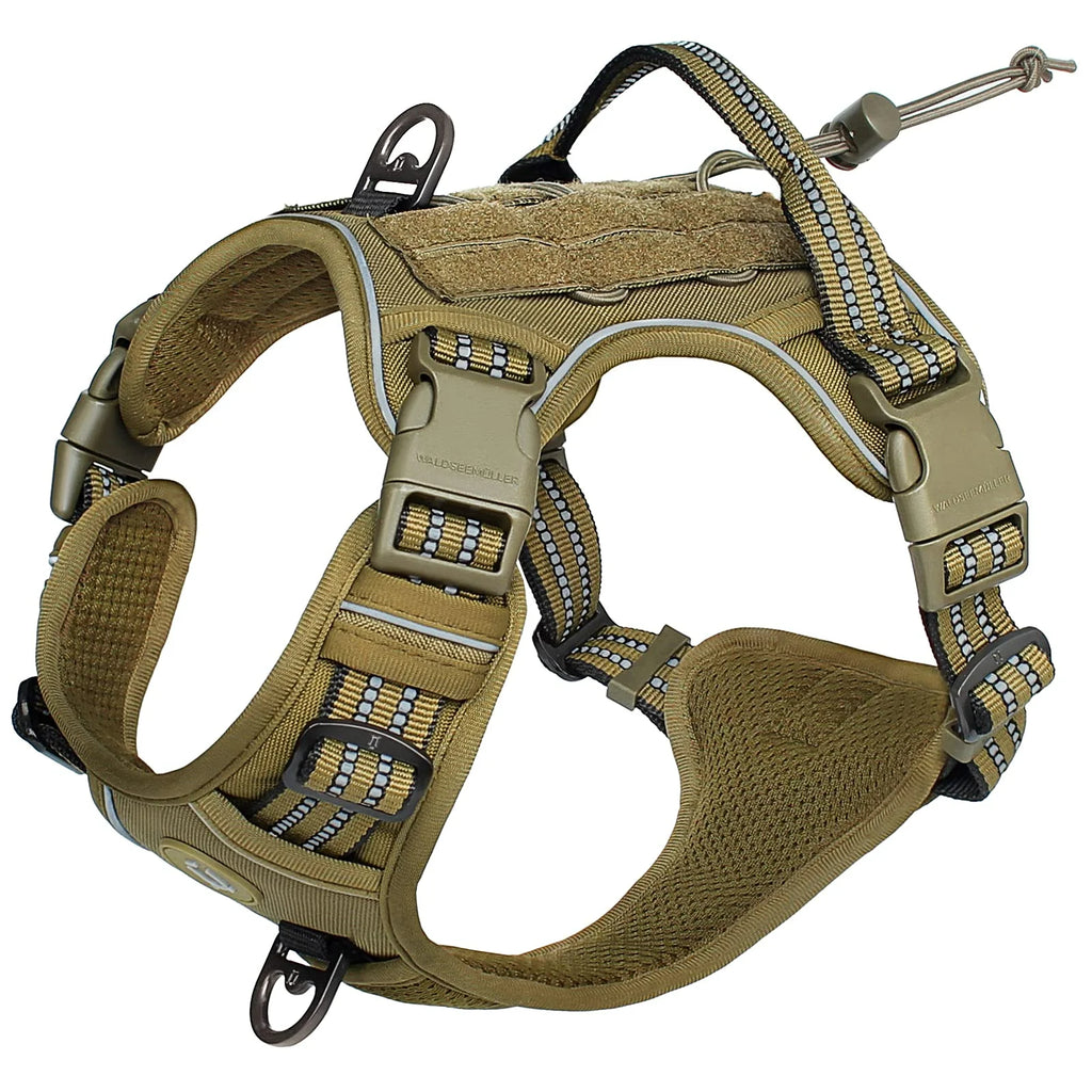 Zavero™ Tactical Dog Harness — Military-Grade Breathable Vest