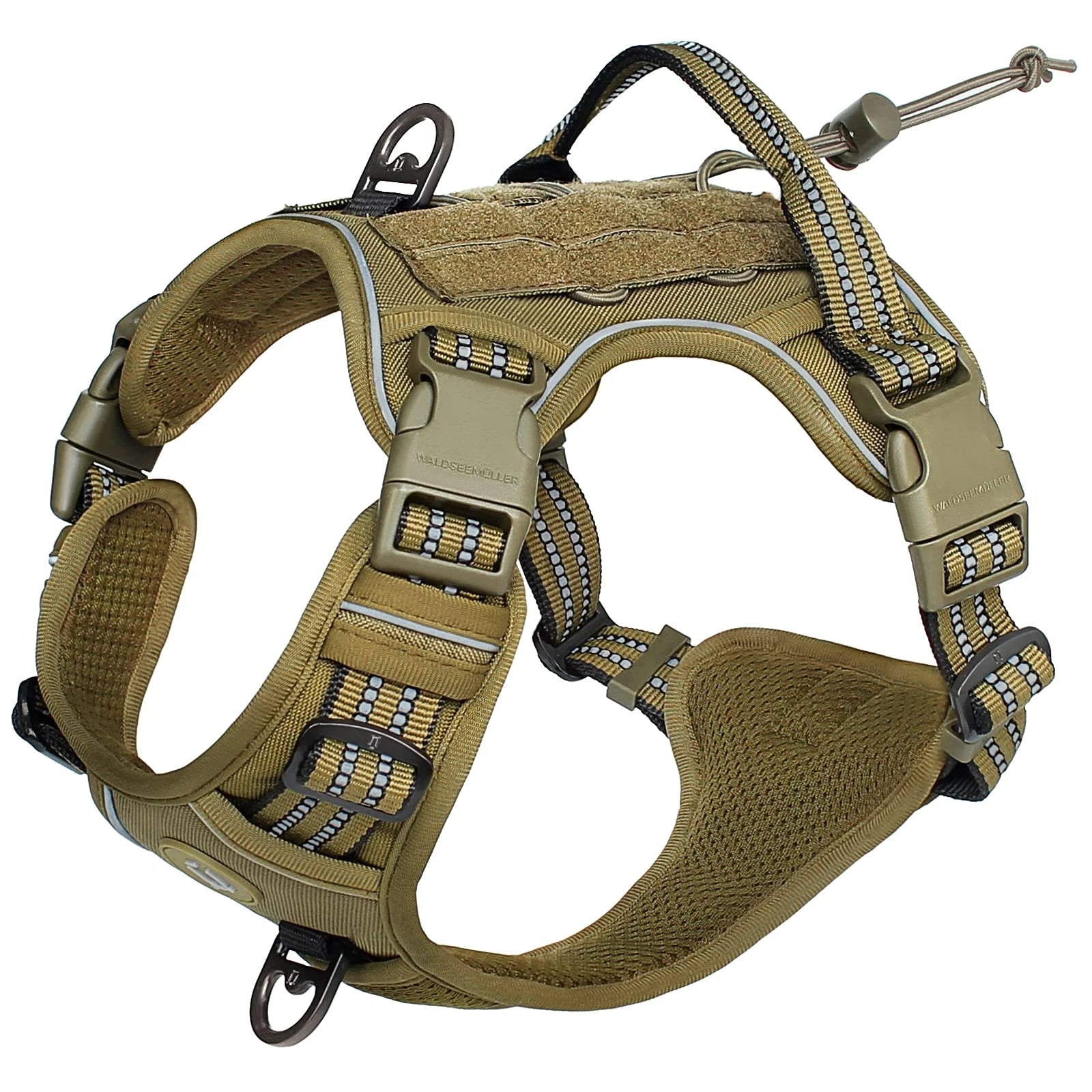 Zavero™ Tactical Dog Harness — Military-Grade Breathable Vest