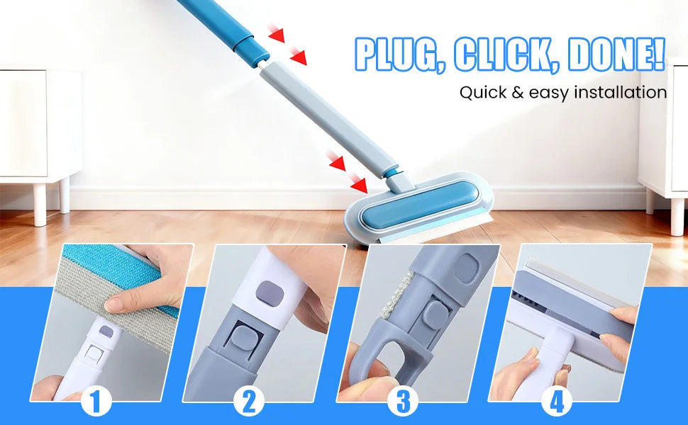Pet Furniture Hair Remover,Suitable For Sofas,Carpets,Clothes, Bedding,Reusable And Washable Multifunctional Cleaning Brush ﻿