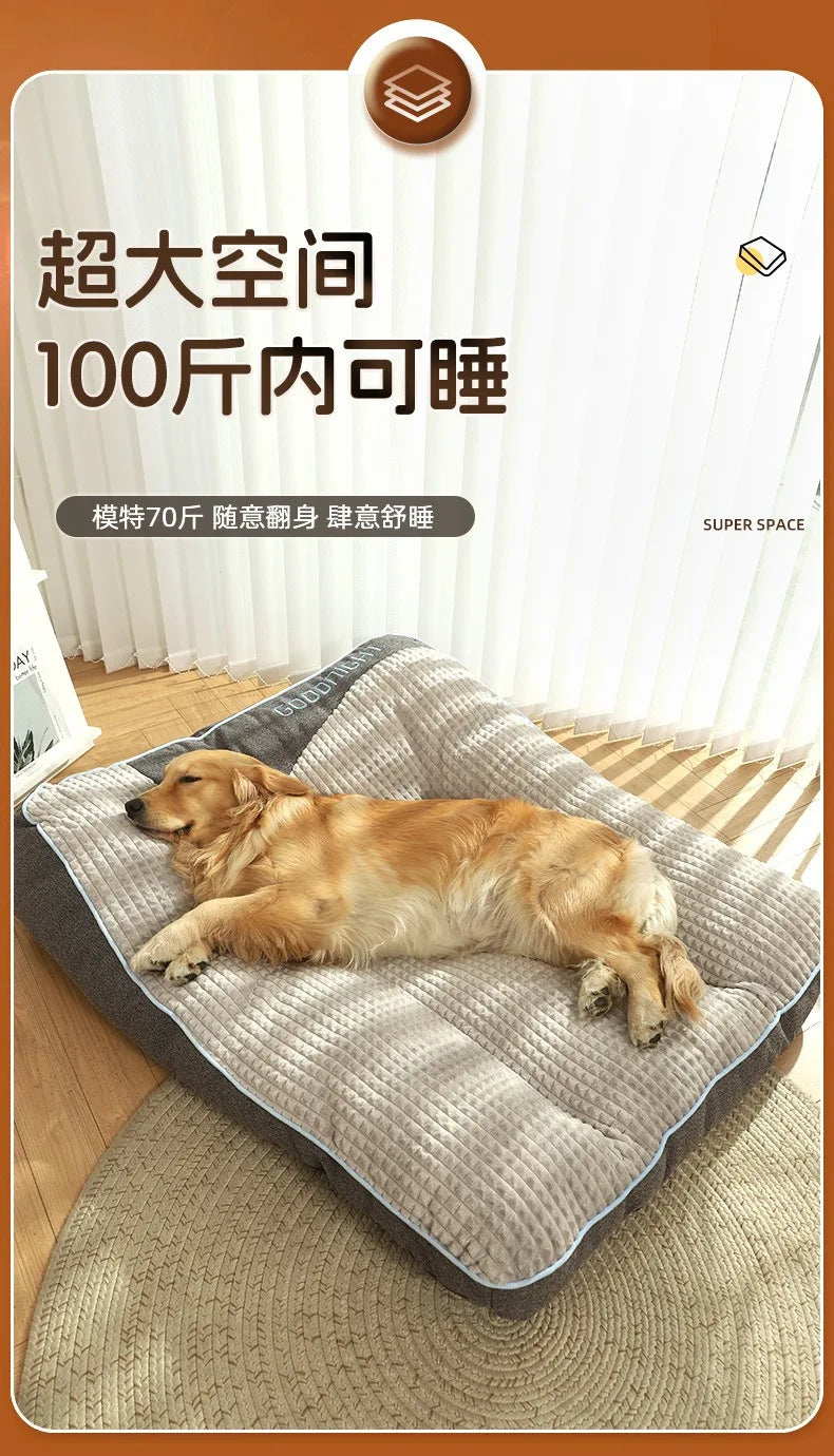 Zavero™ Winter Warm Pet Nest — Plush Sleeping Mat All Sizes