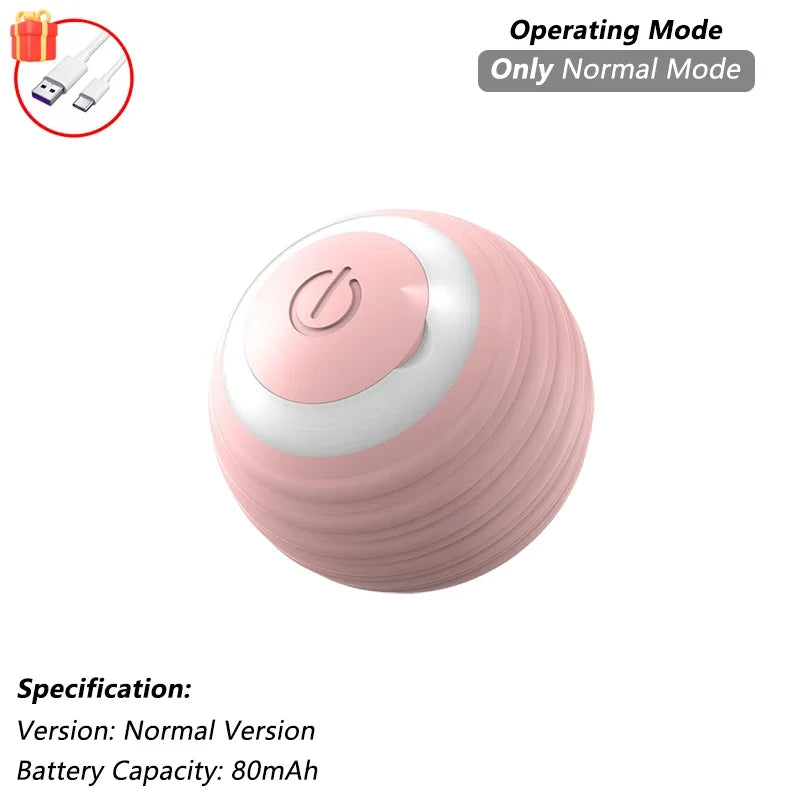 Zavero™ Auto-Roll Cat Ball — Rechargeable Smart Play