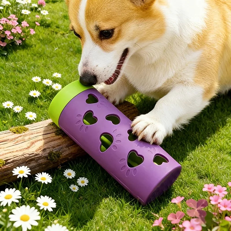 Interactive Detachable Pet Slow Feeder Treat Dispenser | Bite-Resistant Chew Toy for Dogs & Cats, Indoor-Outdoor Use