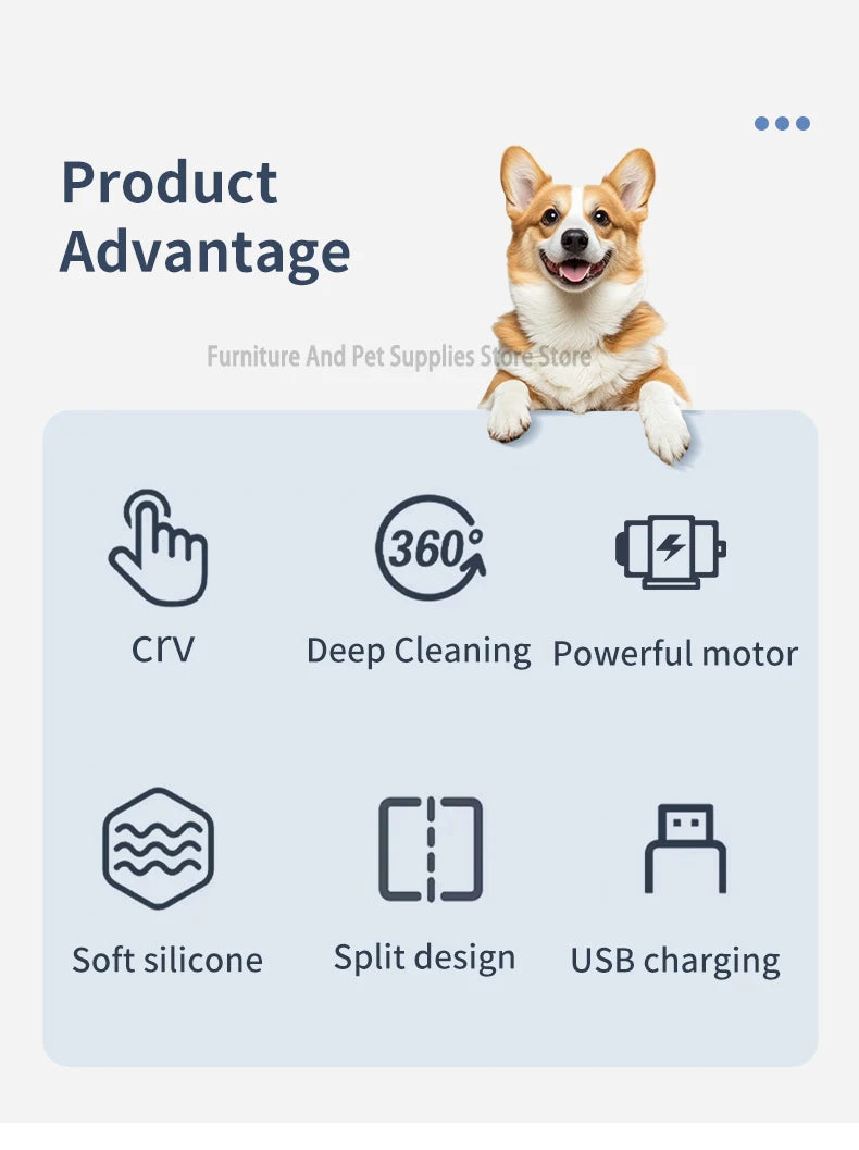 Zavero™ Electric Paw Washer — Quiet Waterproof Foot Cleaner