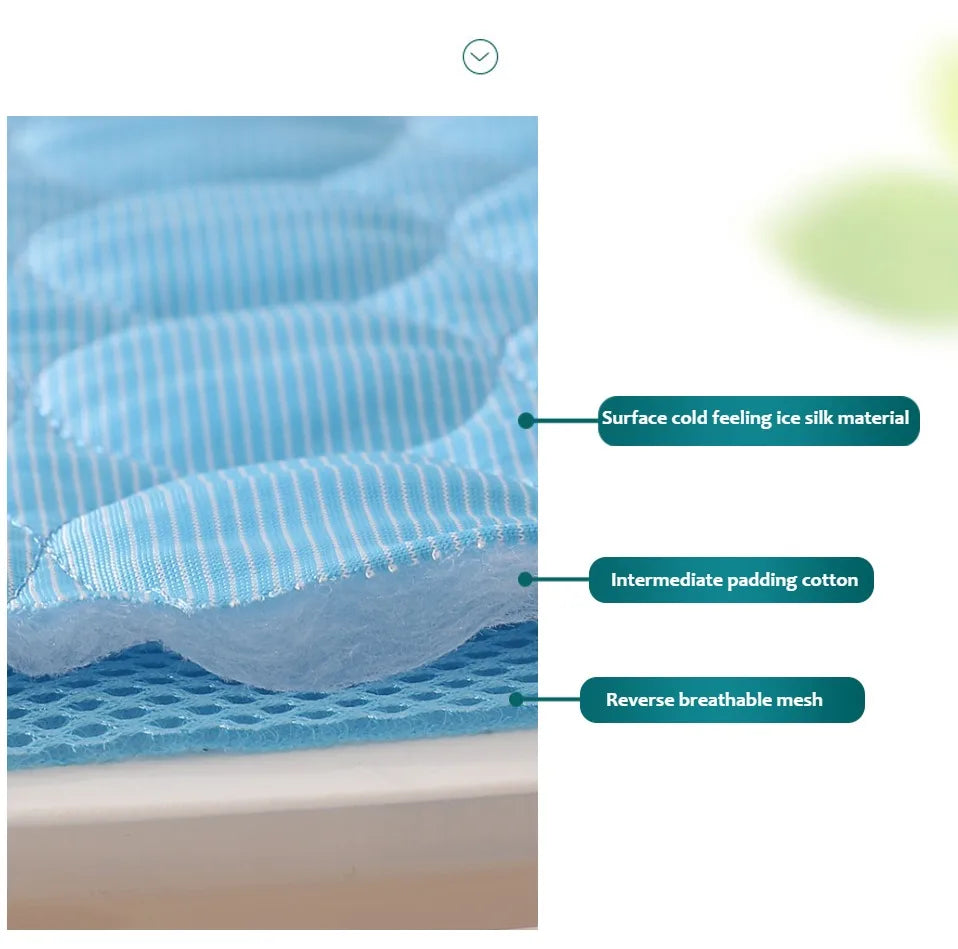 Zavero™ Extra-Large Cooling Mat — Ice Pad Sofa for Dogs & Cats