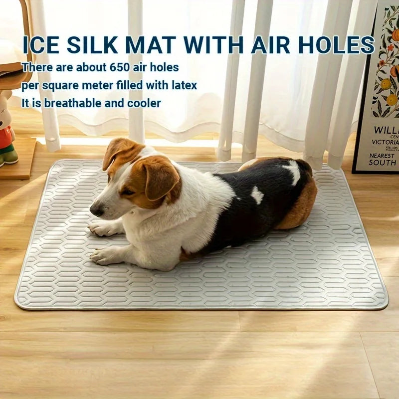Zavero™ Ice-Cool Cooling Mat — Summer Comfort for All Pets