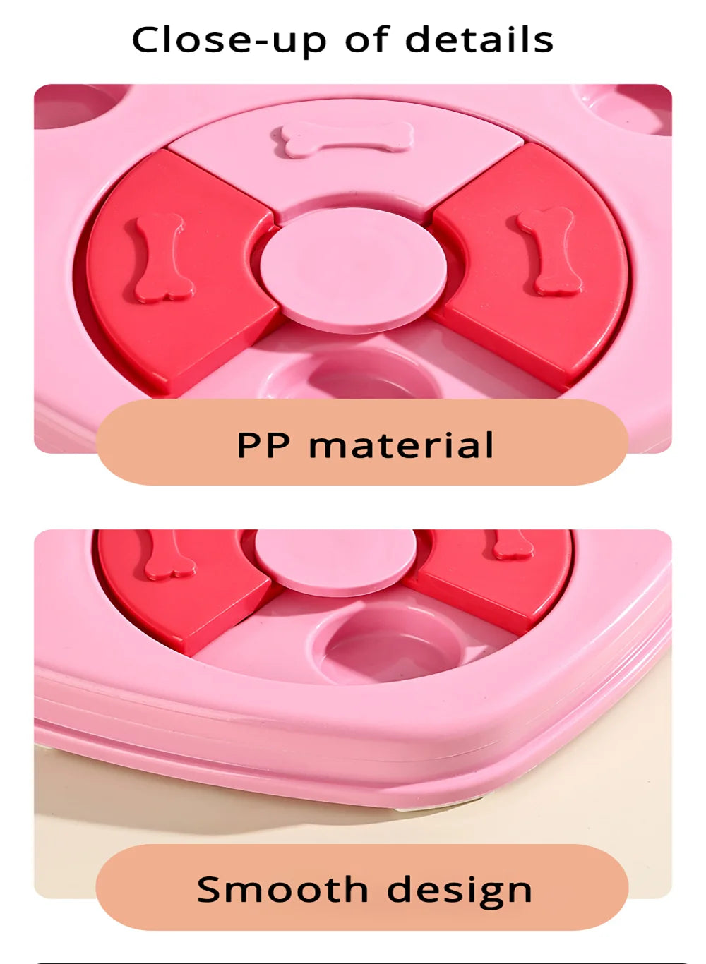 Dog Treat Dispensing Toy For Mental Stimulation Slow Feeding Interactive Dog Puzzle Toy Small Medium Dogs Training Game