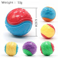 1/3Pcs Interactive Toys for Pet Dogs Chew Toys for Dogs To Grind Their Teeth and Have Fun Rubber Sounding Balls