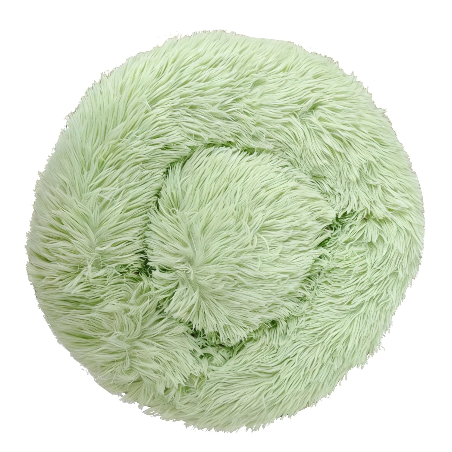 Zavero™ Round Plush Pet Bed — Washable Warm Basket Sofa