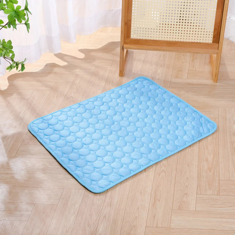 Zavero™ Summer Cooling Cat Sofa — Ice Pad Nest for Small Pets