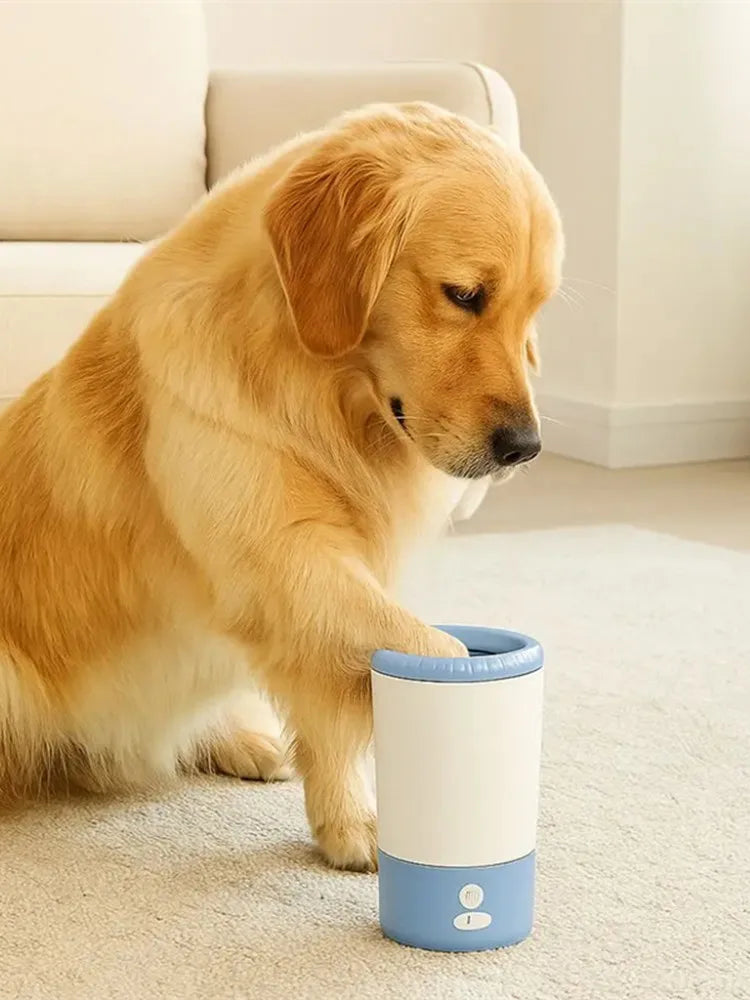 Zavero™ Auto Paw Cleaner — USB Rechargeable Silicone Washer