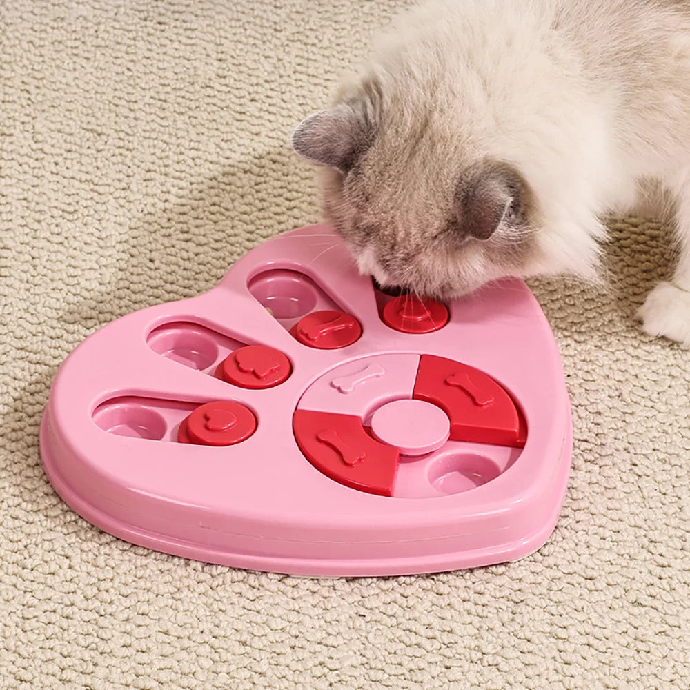 Dog Treat Dispensing Toy For Mental Stimulation Slow Feeding Interactive Dog Puzzle Toy Small Medium Dogs Training Game