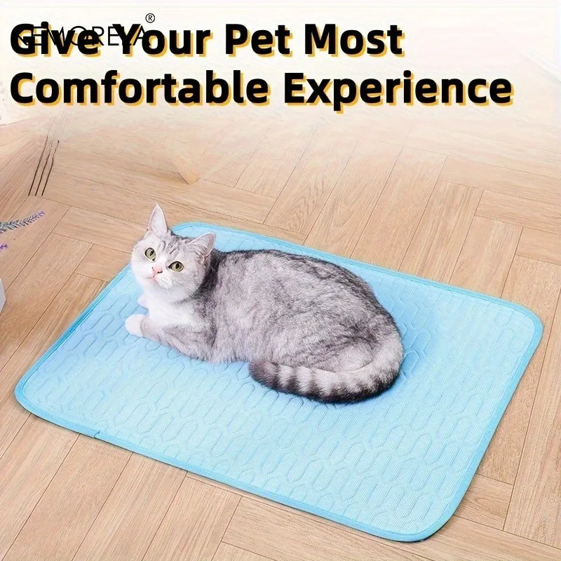 Zavero™ Ice-Cool Cooling Mat — Summer Comfort for All Pets