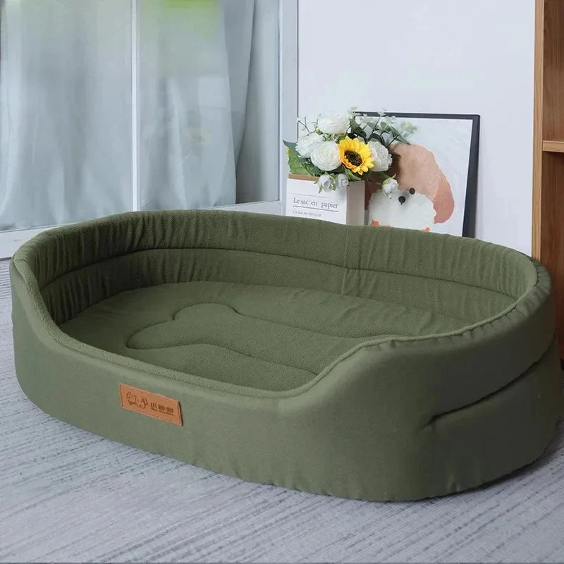 Zavero™ Fluffy Pet Bed Cushion — Warm Sofa Mat for All Sizes