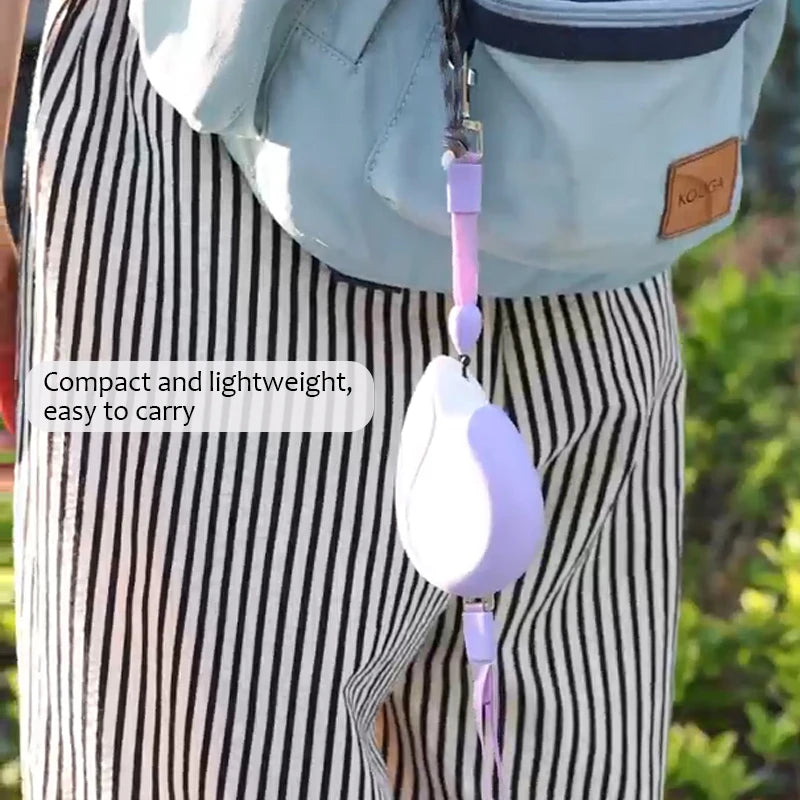 Zavero™ Compact Retractable Leash — Portable Small Dog Lead