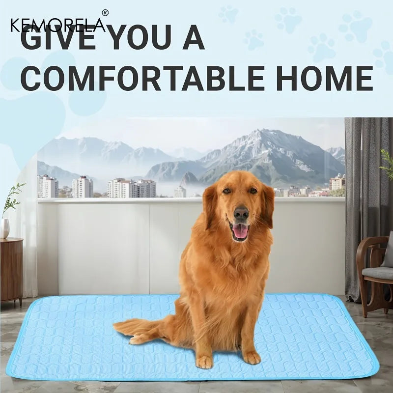 Zavero™ Ice-Cool Cooling Mat — Summer Comfort for All Pets