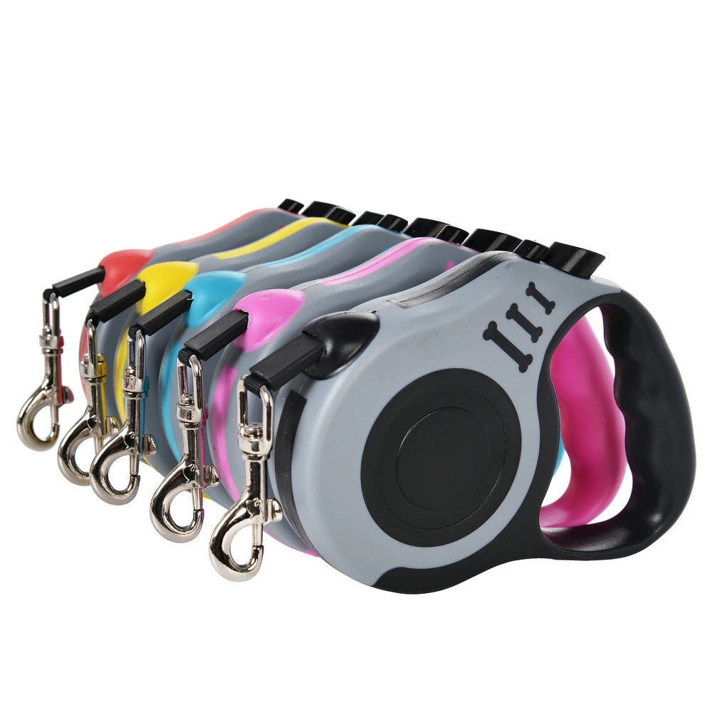 Zavero™ Retractable Dog Leash — Durable Nylon Travel Lead