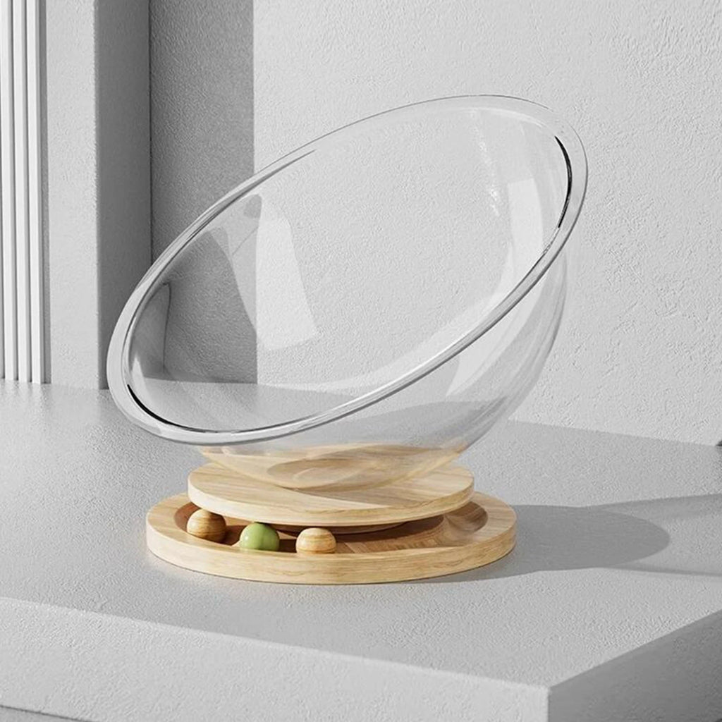 Zavero™ Capsule Cat Sleeping Nest — Clear Cover All-Season Bed