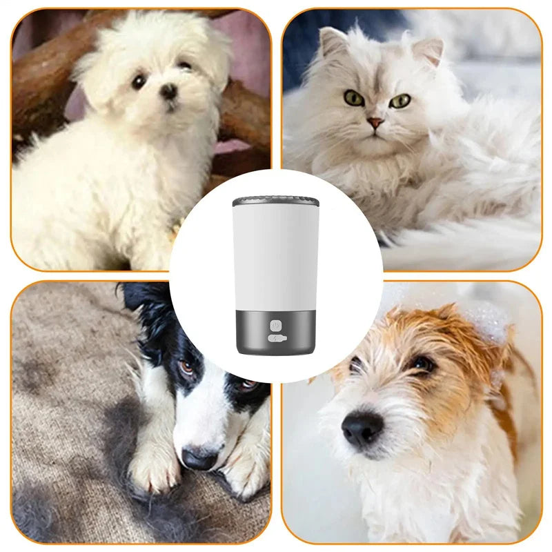Zavero™ Auto Paw Cleaner — USB Rechargeable Silicone Washer