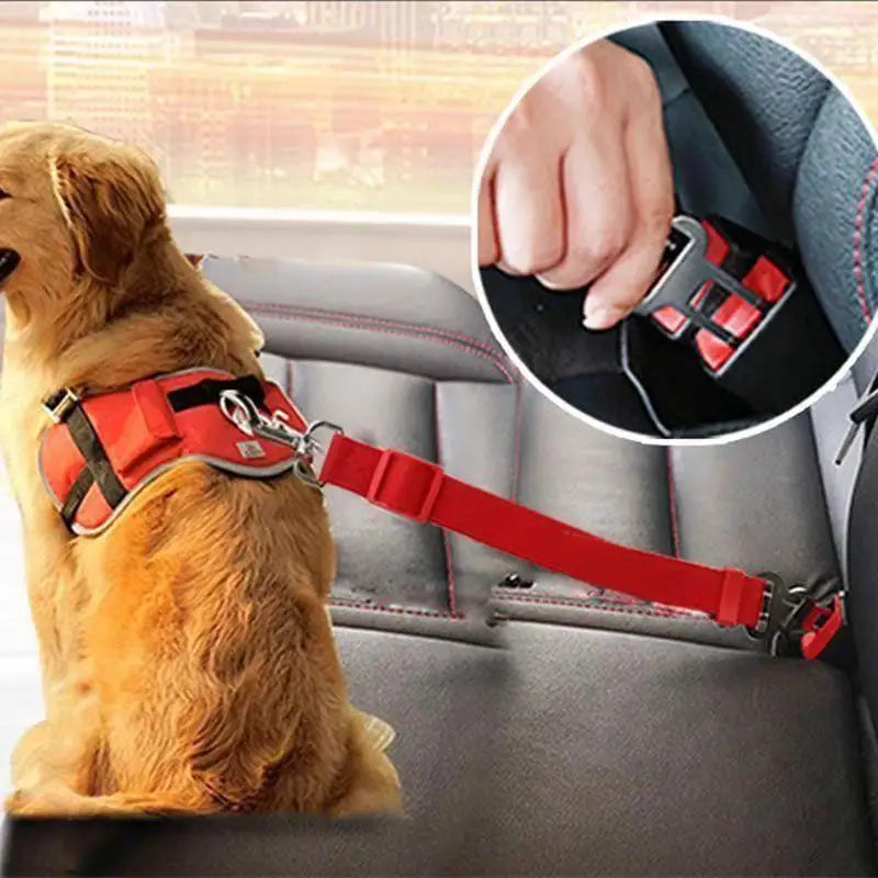 New Dog Car Belt Cat Car Seat Belt Pet Seat Vehicle Dog Harness Lead Clip Safety