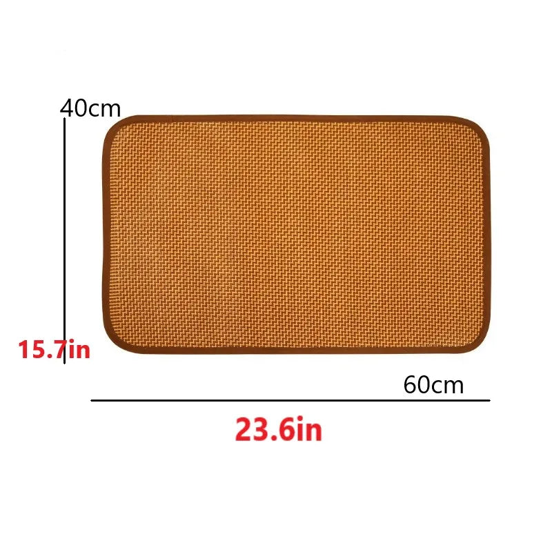 Zavero™ XL Pet Cooling Bed — Ice Pad Mat for Dogs & Cats