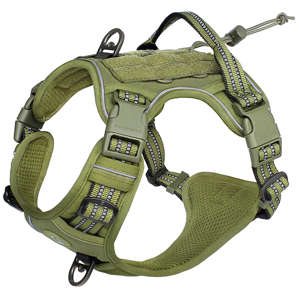 Zavero™ Tactical Dog Harness — Military-Grade Breathable Vest