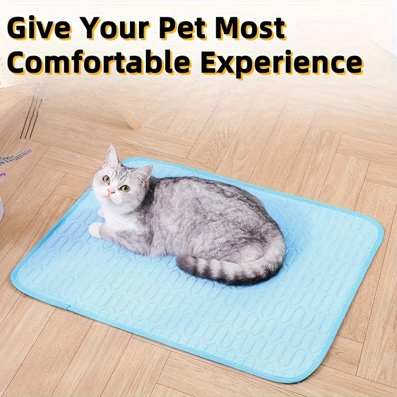 Zavero™ Ice-Cool Cooling Mat — Summer Comfort for All Pets