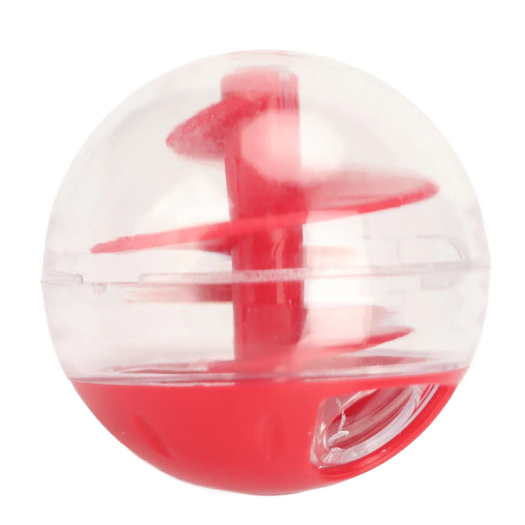 Cat Treat Dispensing Ball Bite Resistant Interactive Pet Slow Feeder Puzzle Ball for Kitten Cat Food Dispensing Ball