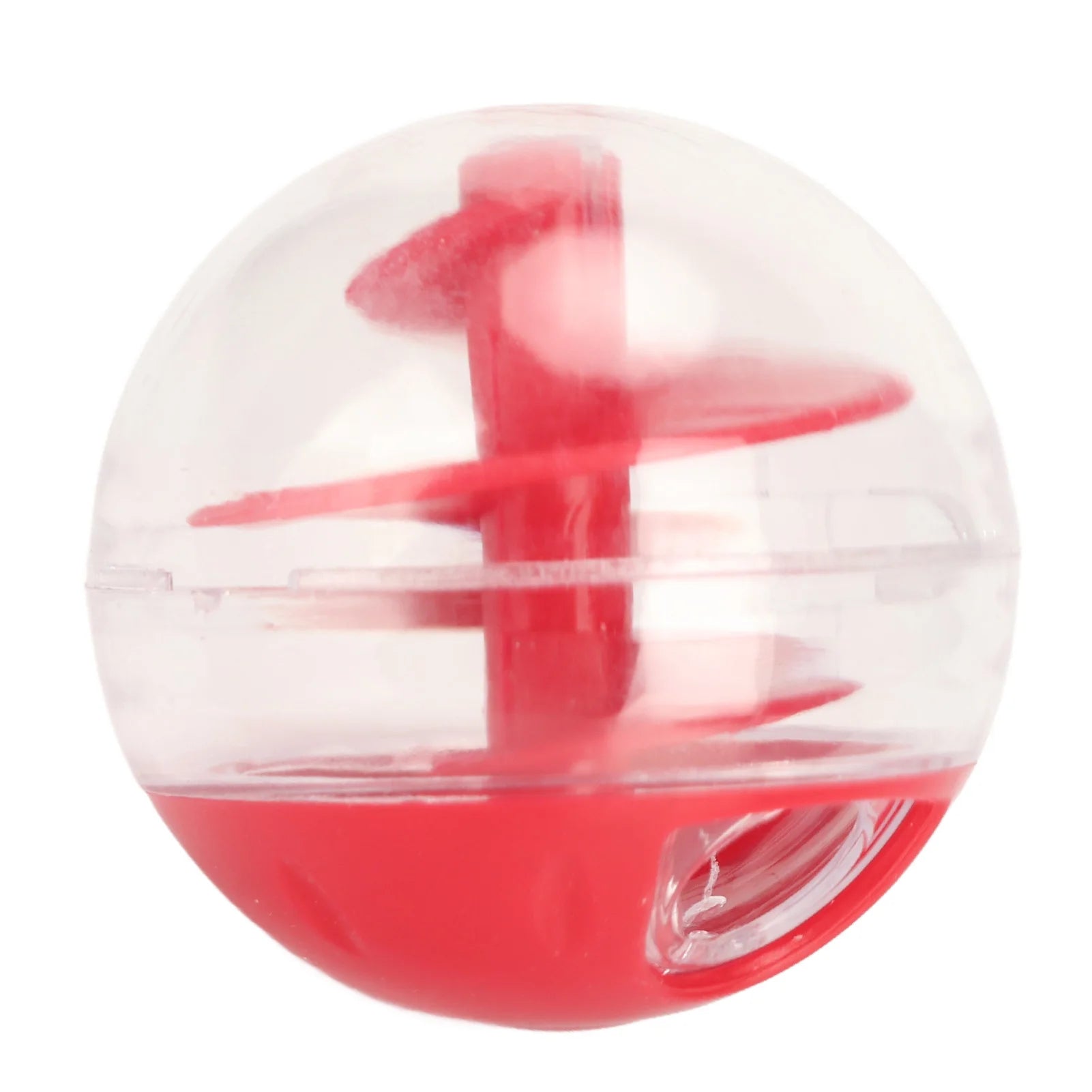 Cat Treat Dispensing Ball Bite Resistant Interactive Pet Slow Feeder Puzzle Ball for Kitten Cat Food Dispensing Ball